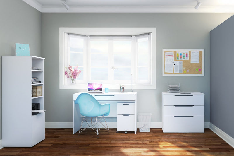 Bureau Arobas Nordika - blanc