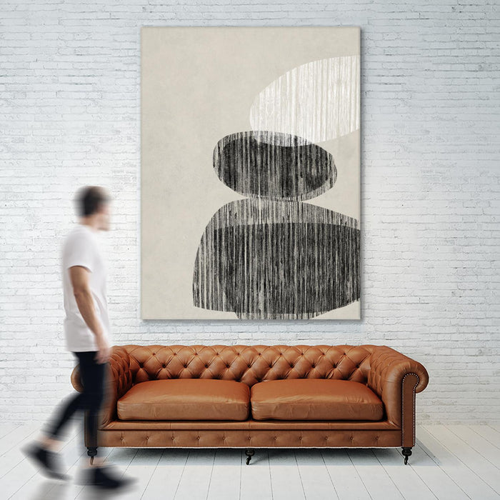 Œuvre d’art murale Giant Art « Nested Ii » 72 x 54