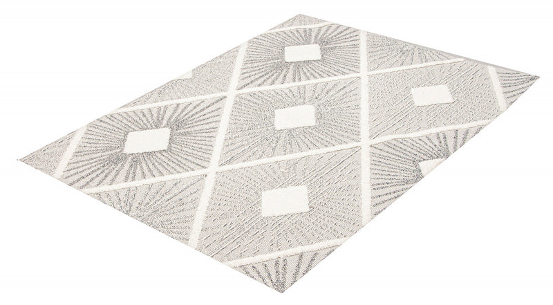 Carpette Adair ivoire - 6 pi 7 po x 9 pi 6 po