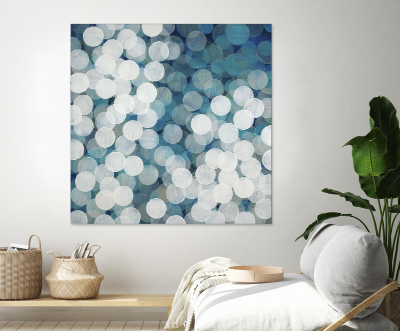 Œuvre d’art murale Giant Art « Head In The Clouds » 54 x 54