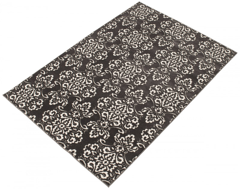 Carpette Caledonia grise 3 pi 11 po x 5 pi 7 po