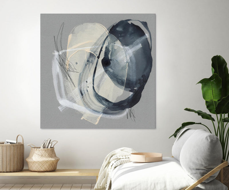 Œuvre d’art murale Giant Art « Tandem Loops Ii » 54 x 54