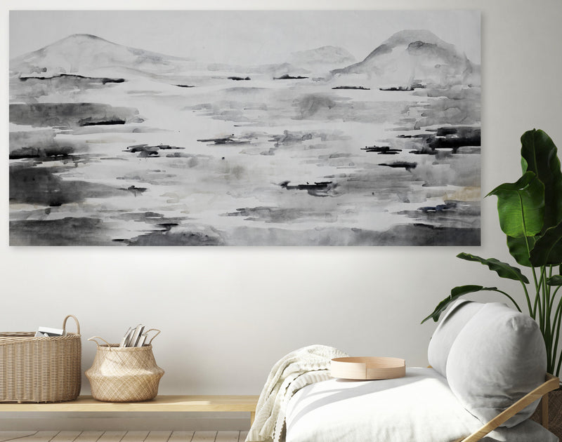 Œuvre d’art murale Giant Art « Moving Mountains » 72 x 36
