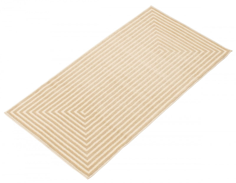 Carpette Kiah ivoire 2 pi 8 po x 4 pi 11 po