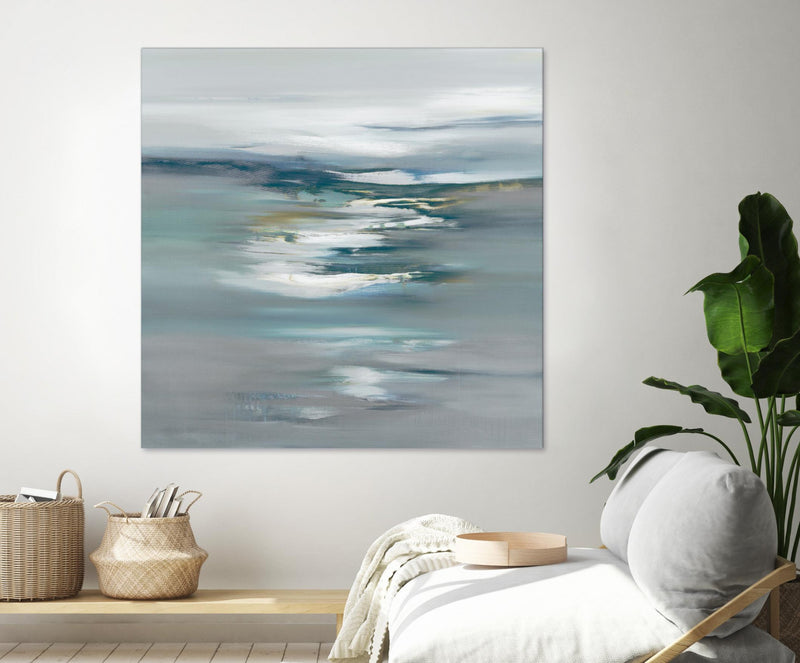 Œuvre d’art murale Giant Art « Cool Scenery V1 » 54 x 54