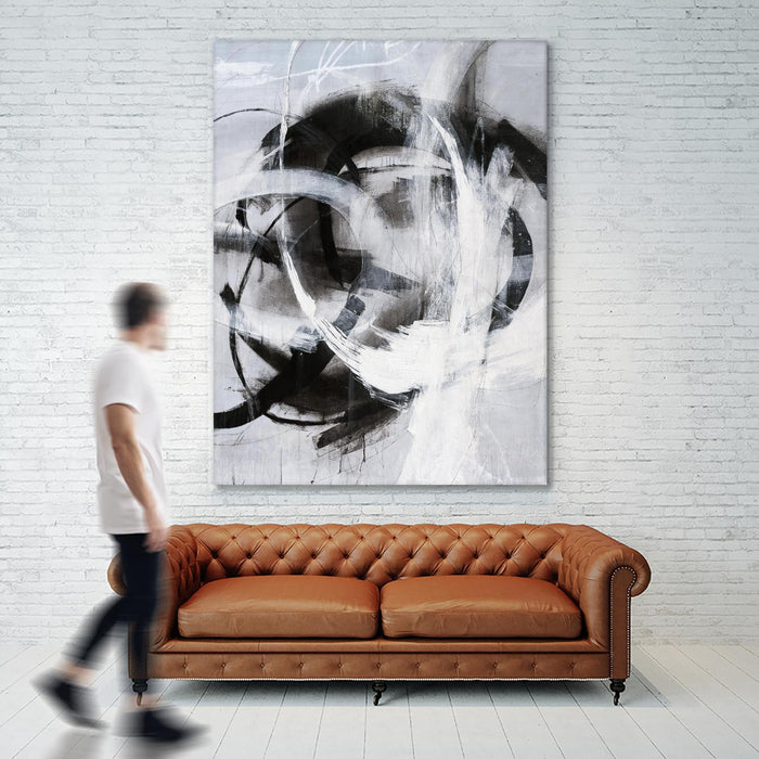 Œuvre d’art murale Giant Art « No Turning Radius » 72 x 54