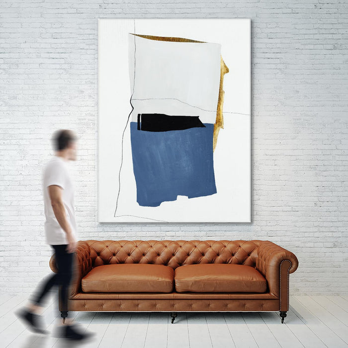 Œuvre d’art murale Giant Art « Setting Early I » 72 x 54