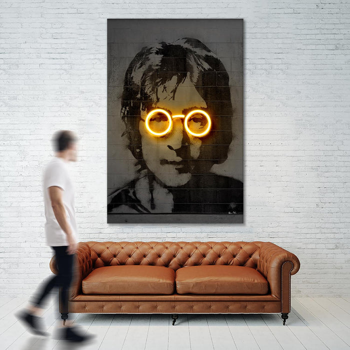 Œuvre d’art murale Giant Art « John Lennon » 84 x 54