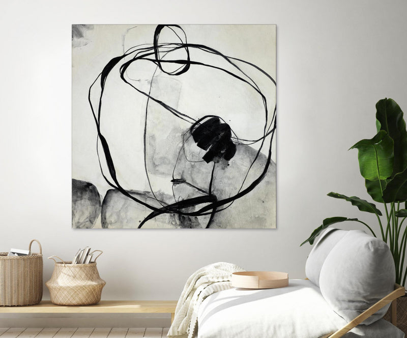 Œuvre d’art murale Giant Art « Big Mouth Blabber » 54 x 54