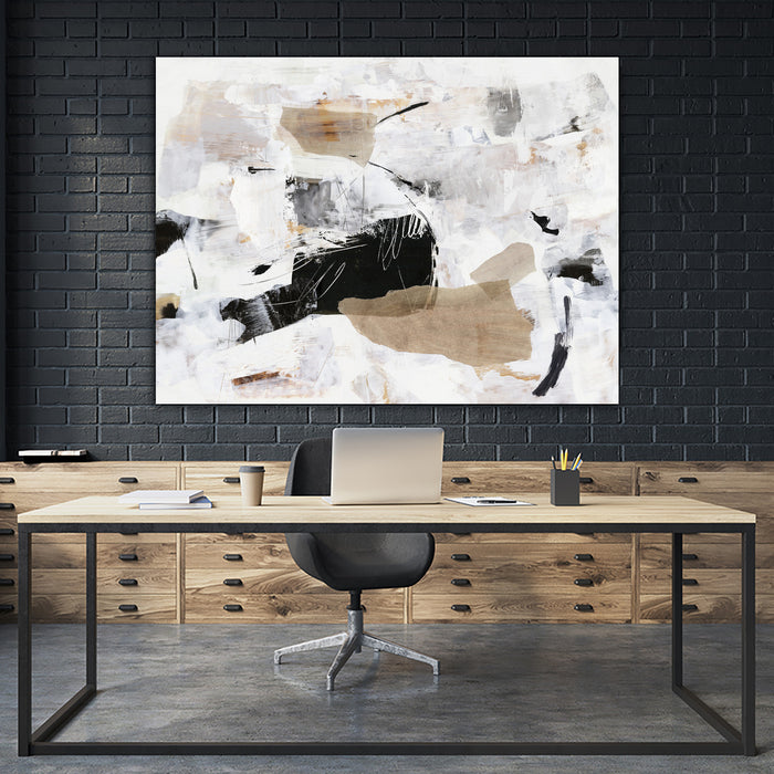 Œuvre d’art murale Giant Art « Sweet Whispers » 72 x 54