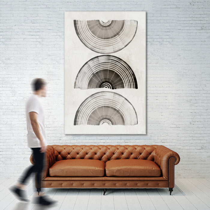 Œuvre d’art murale Giant Art « Sophisticatted Lines I » 84 x 54