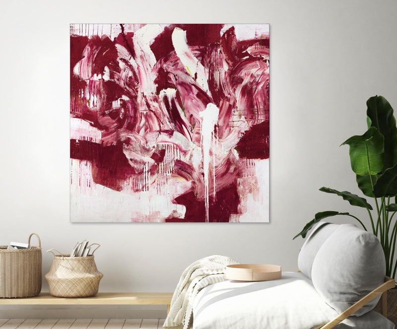 Œuvre d’art murale Giant Art « Shirley Shake » 54 x 54
