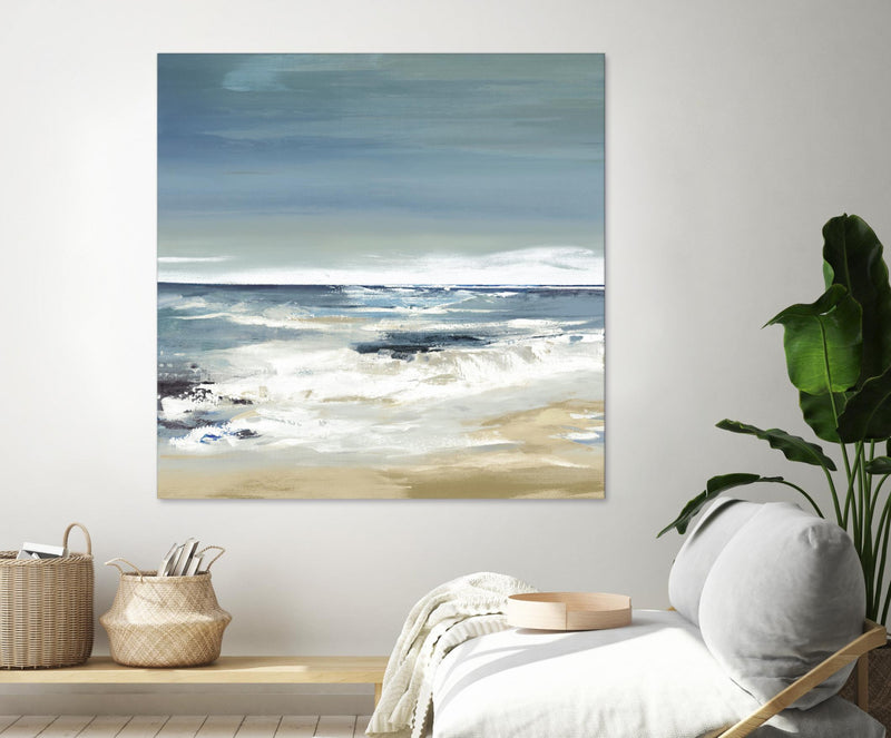 Œuvre d’art murale Giant Art « East Coast Ii » 54 x 54
