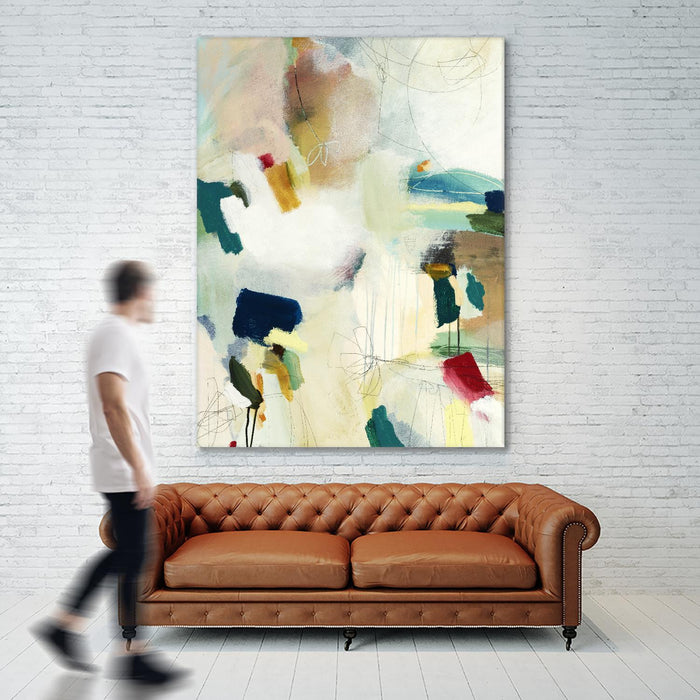 Œuvre d’art murale Giant Art « Medley 1 » 72 x 54