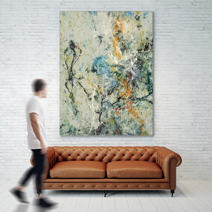 Œuvre d’art murale Giant Art « Tango 63 » 72 x 54