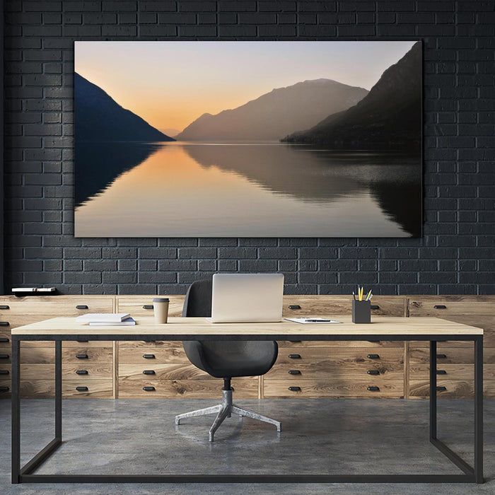 Œuvre d’art murale Giant Art « Tramonto Ii » 84 x 54
