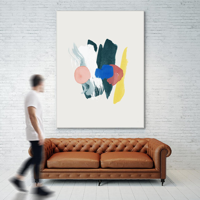 Œuvre d’art murale Giant Art « Euphoria » 72 x 54