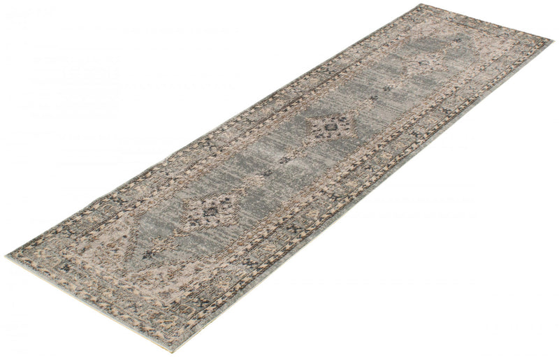 Carpette Octavian Bijar bleu - 2 pi 7 pox 8 pi 2 po