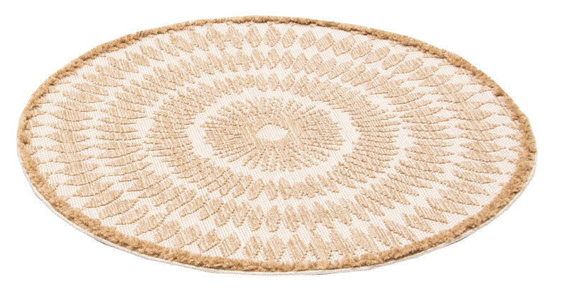 Carpette Blaine taupe - 8 pi 0 po x 8 pi 0 po