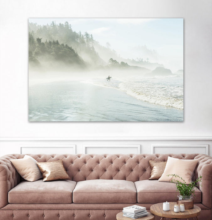 Œuvre d’art murale Giant Art Suhrie - Catching « The Morning Surf » 72 x 48
