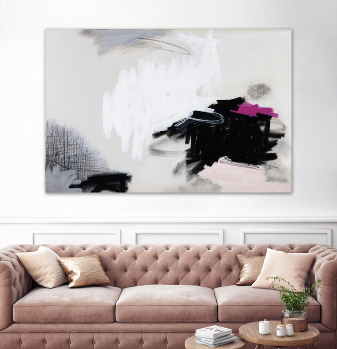 Œuvre d’art murale Giant Art « Emotion » 72 x 48