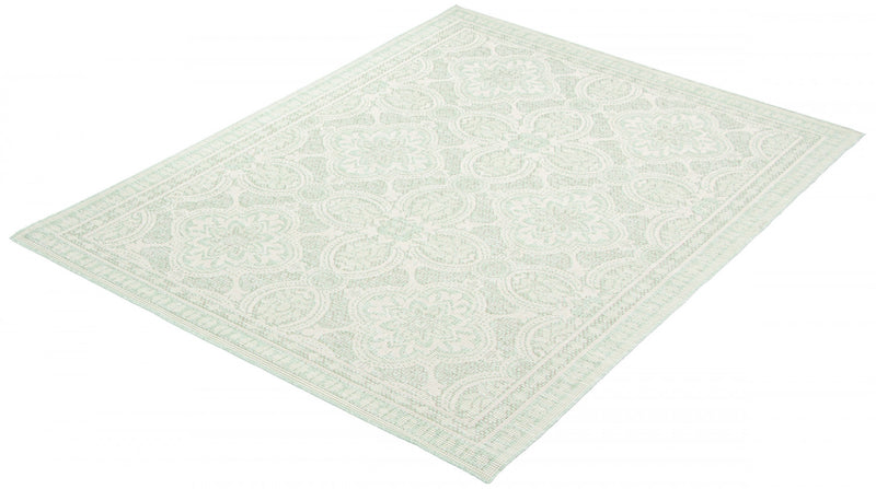 Carpette Neisha Traditional menthe 6 pi 7 po x 9 pi 6 po