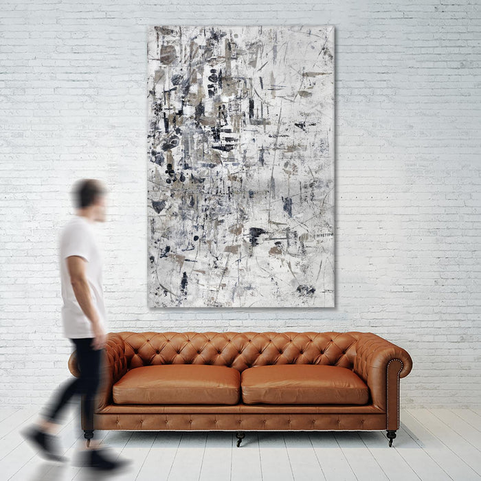 Œuvre d’art murale Giant Art « Scattered And Shattered.tif » 72 x 48