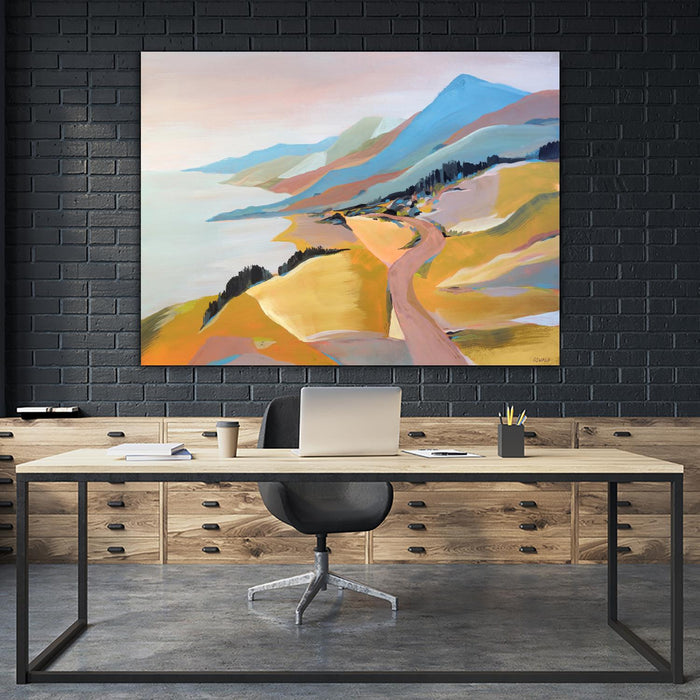 Œuvre d’art murale Giant Art « Monterey To The Sea » 72 x 54
