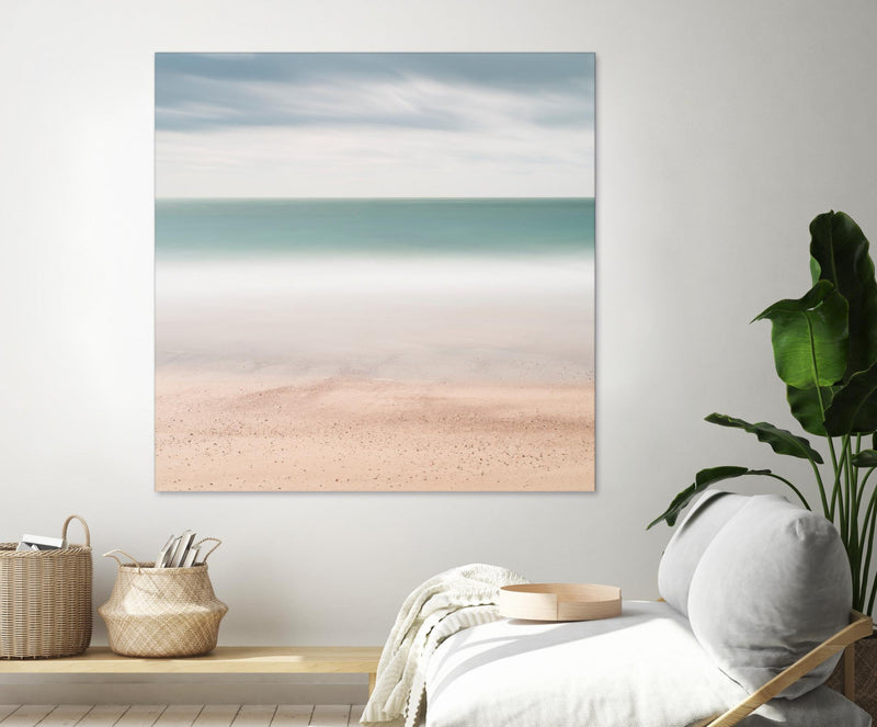 Œuvre d’art murale Giant Art « Beach, Sea, Sky » 72 x 72
