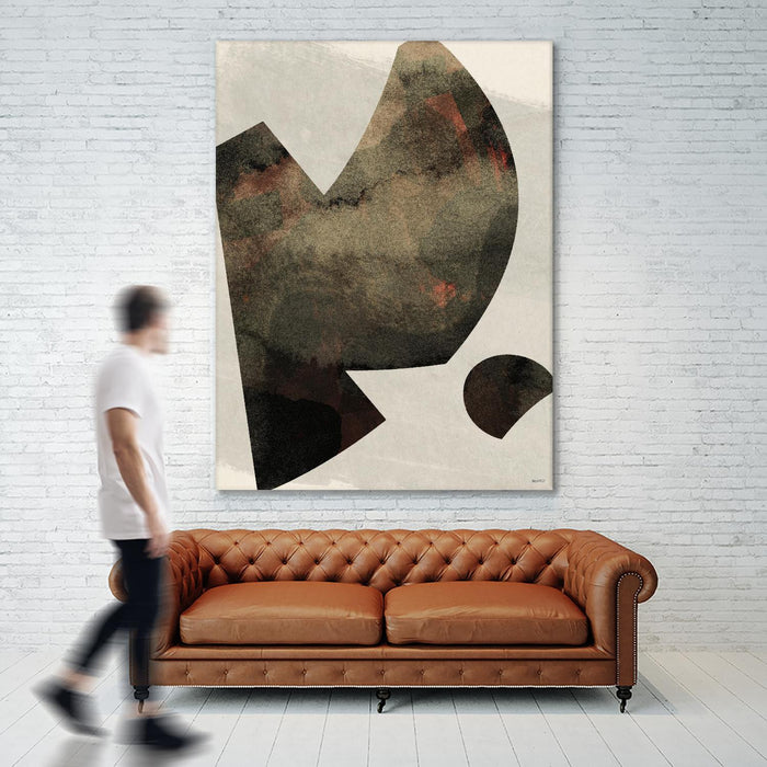 Œuvre d’art murale Giant Art « Natural Color Machine I » 72 x 54