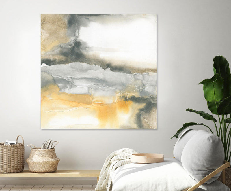 Œuvre d’art murale Giant Art « Minerals I » 72 x 72