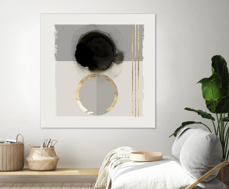 Œuvre d’art murale Giant Art « Dream Life Inspired Ii » 72 x 72
