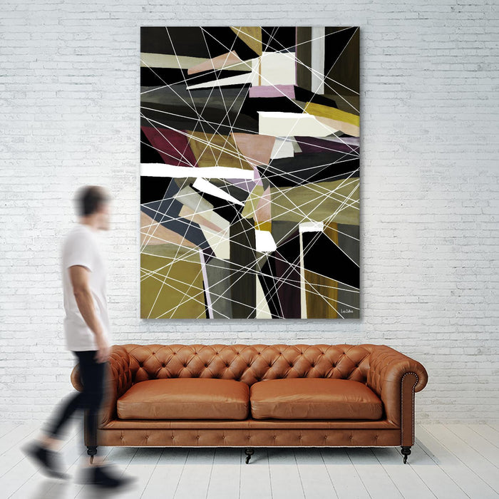Œuvre d’art murale Giant Art « Lunareclipse » 72 x 54