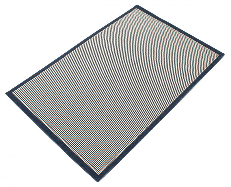 Carpette Chinue bleue 4 pi 7 po x 6 pi 7 po