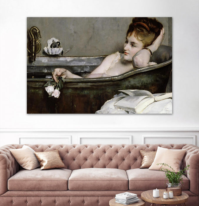 Œuvre d’art murale Giant Art « The Bath » 72 x 48