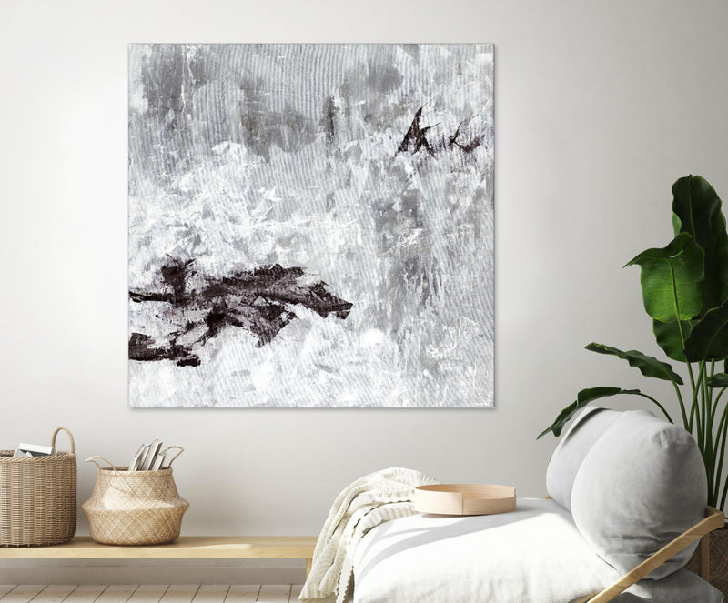 Œuvre d’art murale Giant Art « Half Beat » 72 x 72