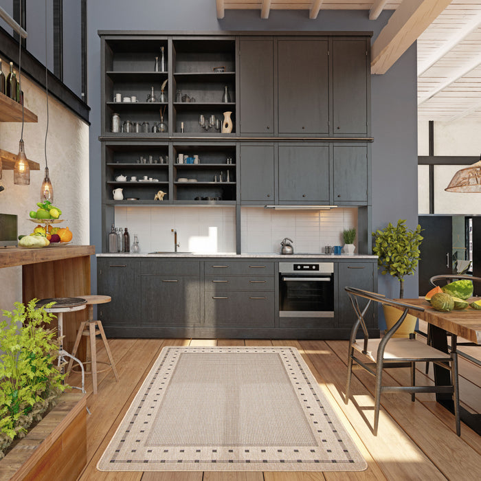 Carpette Clementine crème - 2 pi 2 po x 6 pi 7 po