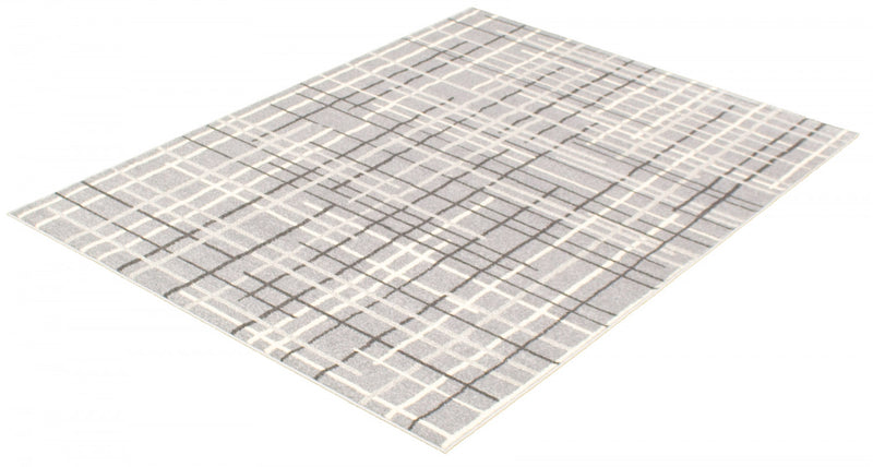 Carpette Taite argent - 5 pi 3 pox 7 pi 3 po