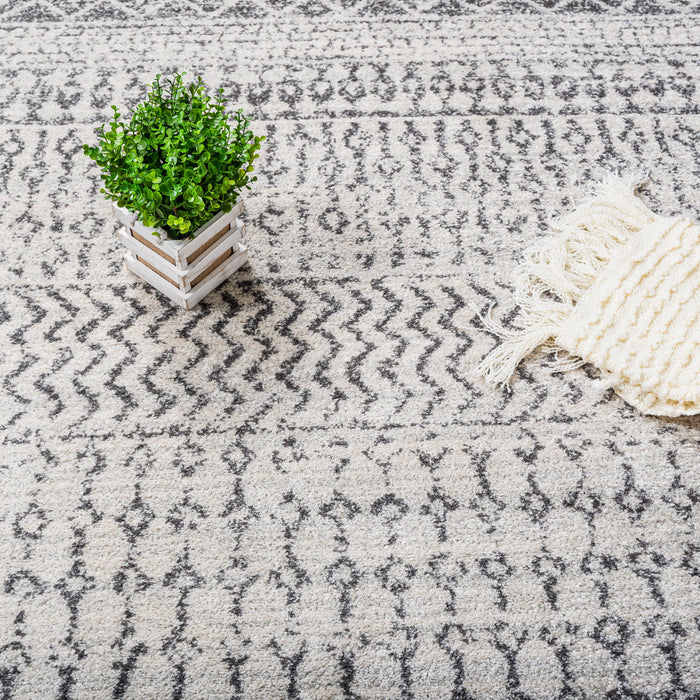 Carpette Roma Safi grise 4 x 6