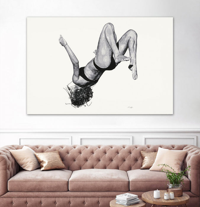 Œuvre d’art murale Giant Art « Tricia » 84 x 54