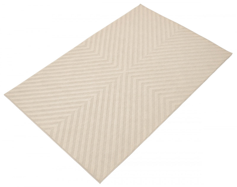 Carpette Dodie ivoire 3 pi 11 po x 5 pi 7 po