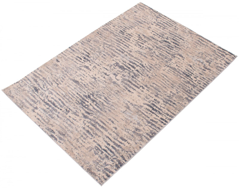 Carpette Dyani taupe 5 pi 3 po x 7 pi 3 po