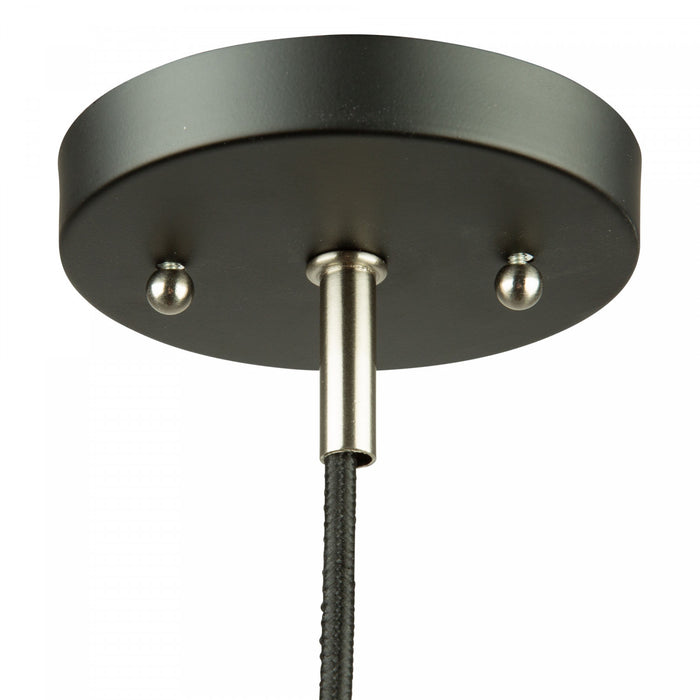 Luminaire suspendu I Tote noir à 1 ampoule