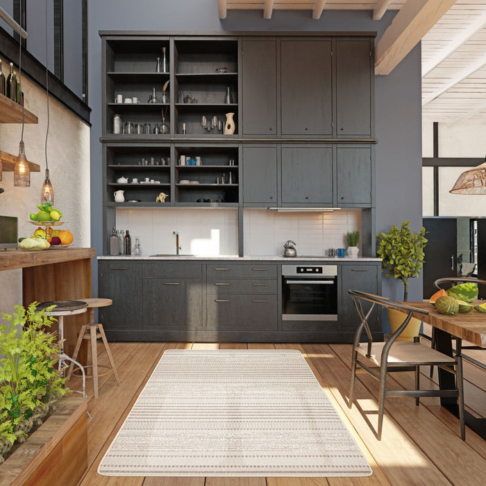 Carpette Wileen ivoire - 2 pi 2 po x 6 pi 7 po