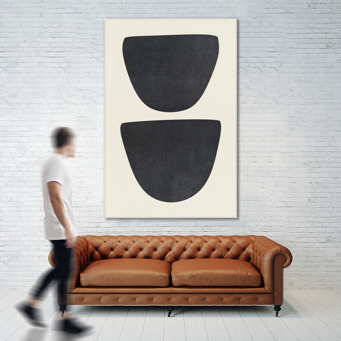 Œuvre d’art murale Giant Art « Two » 72 x 48