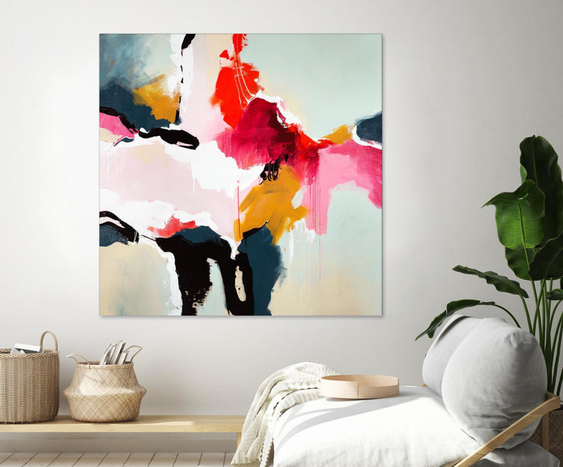 Œuvre d’art murale Giant Art « Mental Picture » 54 x 54