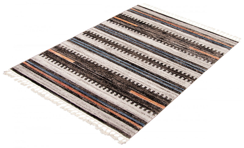  Carpette Vera Linear multicolore - 5 pi 2 po x 7 pi 5 po