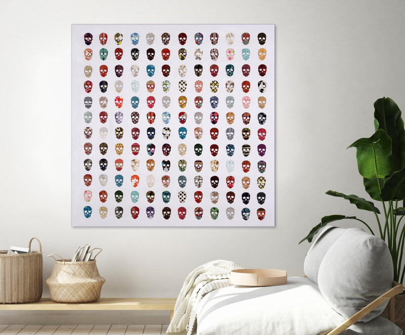 Œuvre d’art murale Giant Art « Gorgeous Crowd » 72 x 72