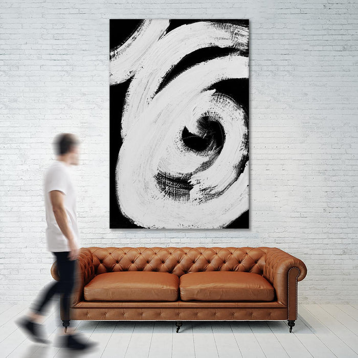 Œuvre d’art murale Giant Art « Loosely Intertwined I » 72 x 48