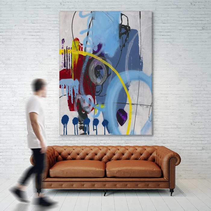 Œuvre d’art murale Giant Art « Live For The Applause I » 72 x 54